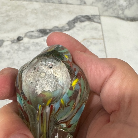 Colorful Glass Bird Figurine - Picture 5 of 10